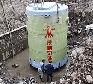 明珠泵業(yè)一體化預制泵站雨污水提升智能泵站
